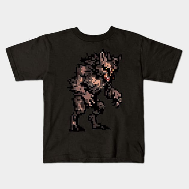 WEREWOLF Kids T-Shirt by abovetheundergroundbrand